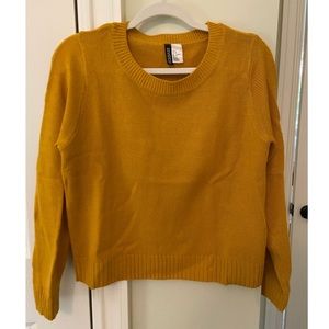 Mustard pullover sweater